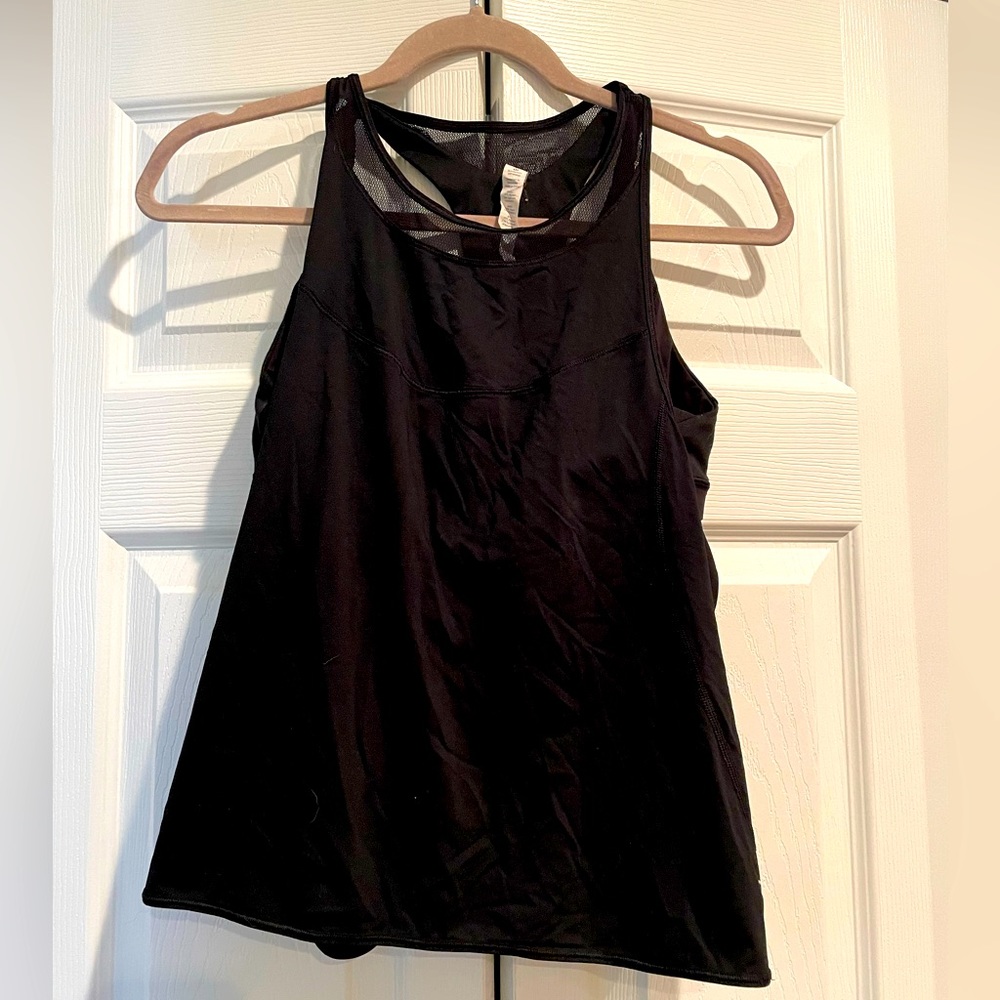 Lululemon Black Tank with Built-in Bra